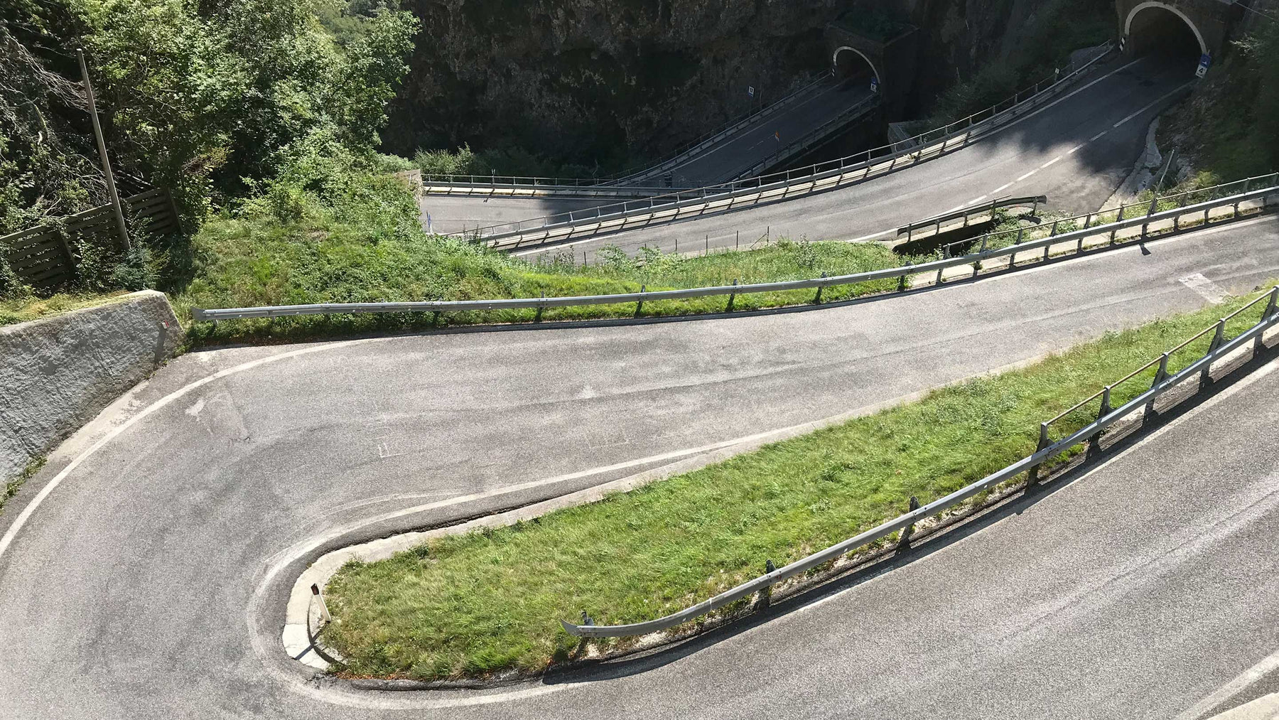 Hairpin Turns and Tunnels on the Passo San Boldo